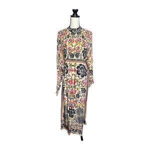 Farm Rio Long Sleeve Maxi Dress